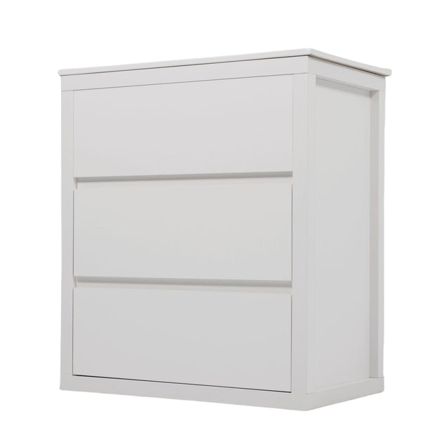 Freestanding Bathroom Vanity With Ceramic Sink, 2 Full Extension Drawers