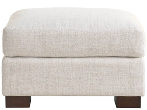 Brooklyn - Ottoman - Pearl Silver