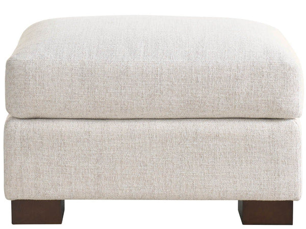 Brooklyn - Ottoman - Pearl Silver