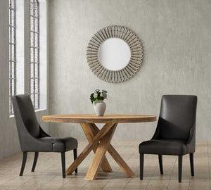 Crossings - Downtown Round Dining Table - Amber