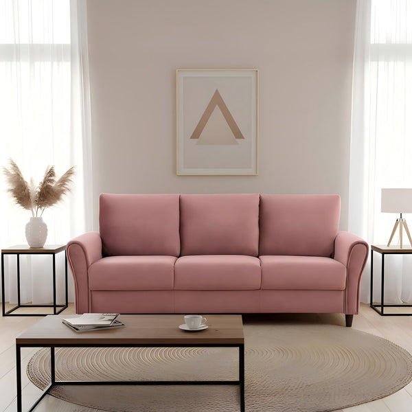 Patricia - Curved Arm 3 Seater Sofa