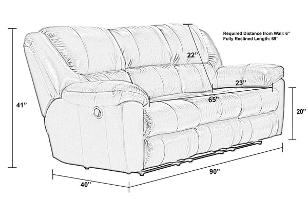 Transformer II - Ultimate Sofa With 3 Recliners & Drop Down Table