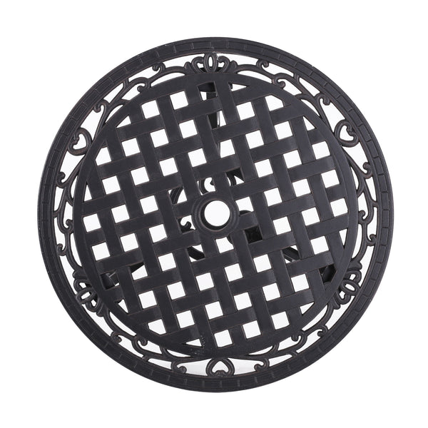 Bono Metal Bistro Set - Black