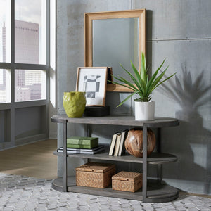 Modern View - Sofa Table - Gauntlet Gray