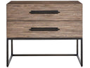 Dwell - Metal Base Nightstand