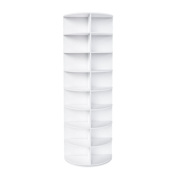 Rotating Shoe Rack Tower