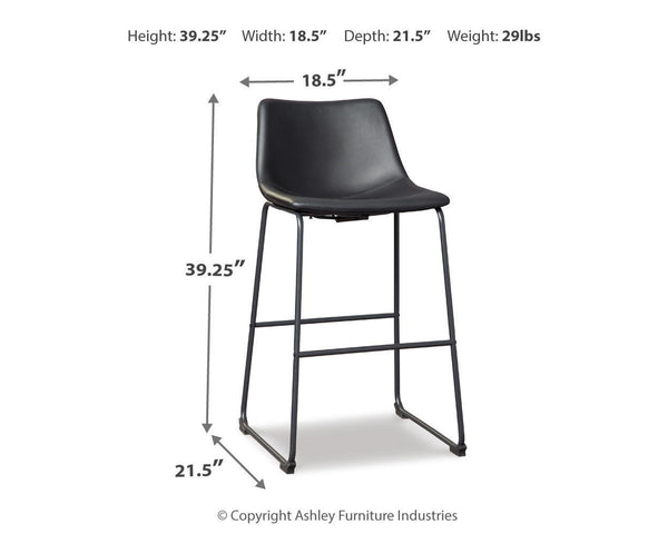 Centiar - Upholstered Barstool (Set of 2)