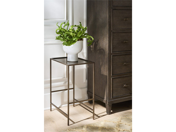 Montclair - Metal Side Table - Light Brown