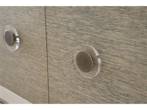 Oasis - Seascape Credenza - Gray / White