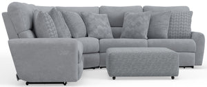 Majesty - Deep Seating Power Reclining Sectional And Ottoman