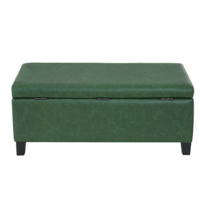Storage Ottoman With Flip Top Lid
