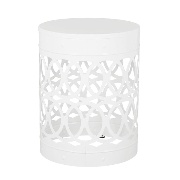 Outdoor Metal S/2 End Table