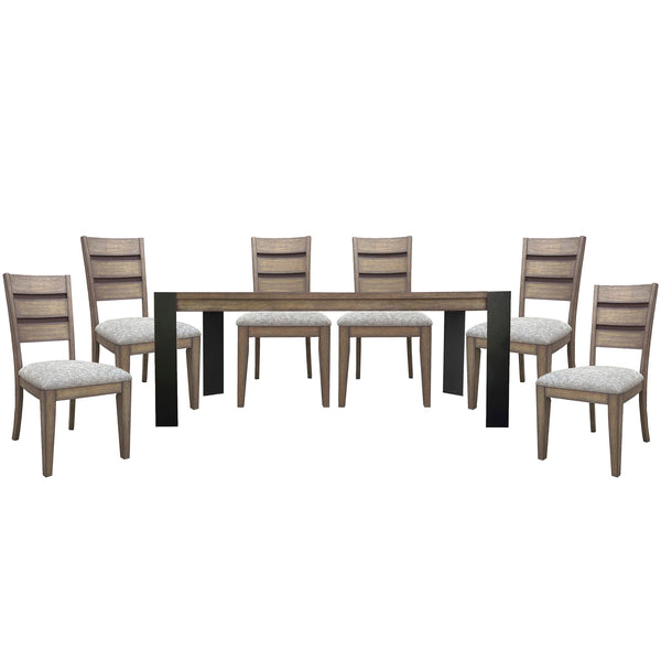 Cedar Fork - Dining Dining Chair (Set of 2) - Smoked Arabica