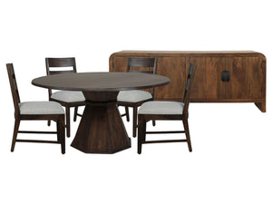 Portico - 78" Console - Warm Brown