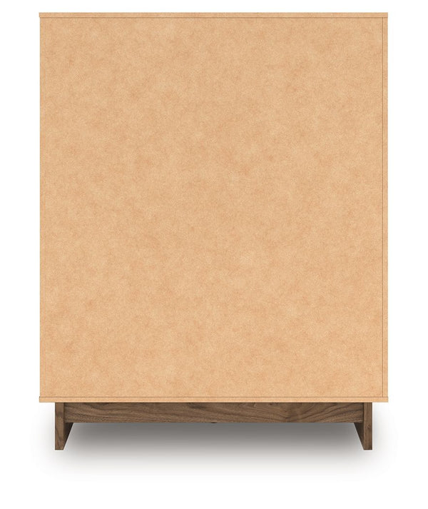 Chirason - Five Drawer Wide Chest - Brown
