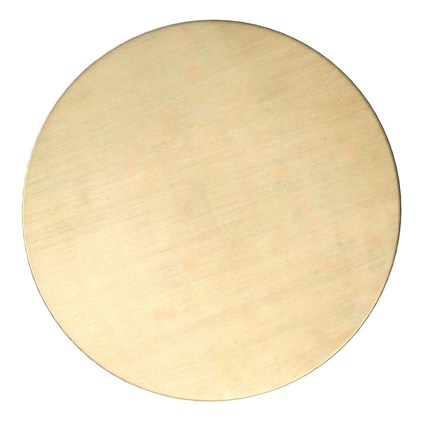 Johnsen - Cross Hatch Pattern Accent Table - Antique Gold