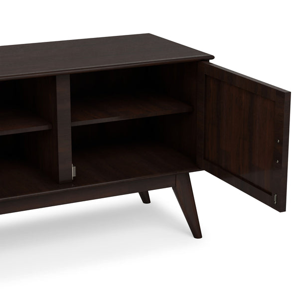 Draper - Handcrafted Mid Century Low TV Media Stand