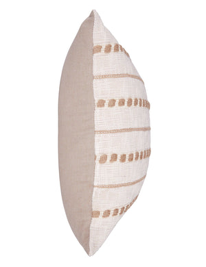 Lago - Pillow - Ivory / Natural