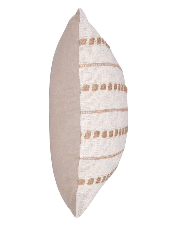 Lago - Pillow - Ivory / Natural