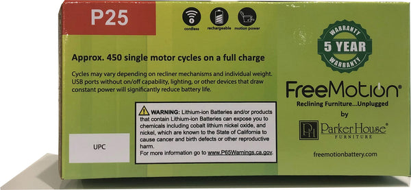 Freemotion - Battery 2500 mAh - Black