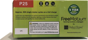 Freemotion - Battery 2500mAh And Universal Bracket - Black