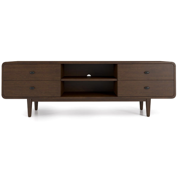 Alexa - TV Stand - Dark Brown / Wood