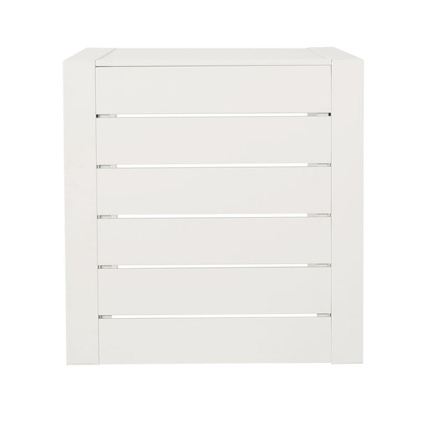 Aluminum Outdoor C - Shaped Side Table For Patio