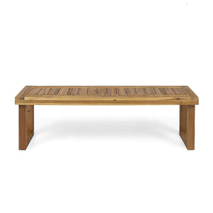 Outdoor Dining Set - Sandblast Natural Finish