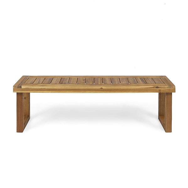 Outdoor Dining Set - Sandblast Natural Finish
