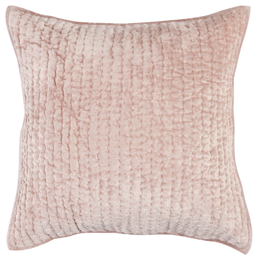 Bari - Velvet Sham - Bliss Pink