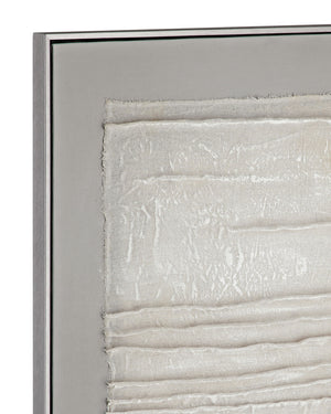 Zole II Framed Canvas - Gray