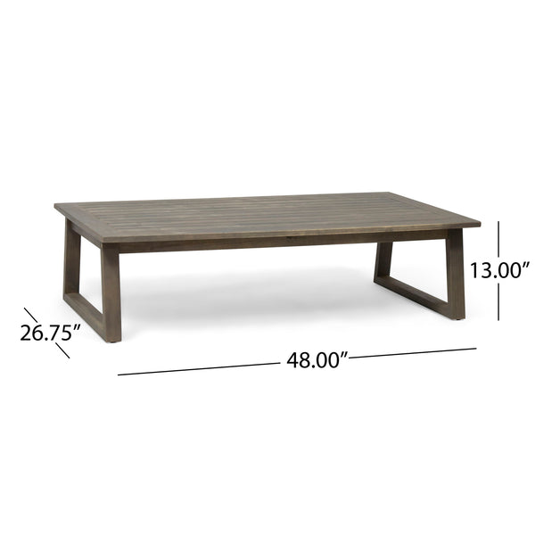 Belgian - Loveseat & Coffee Table Set With Water Resistant Cushions