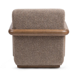 Welson - Swivel Accent Chair - Warm Mocha