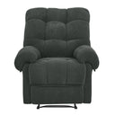 Manual Recliner, Padded Footrest