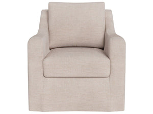Filmore - Slipcover Swivel Chair, Special Order - Beige