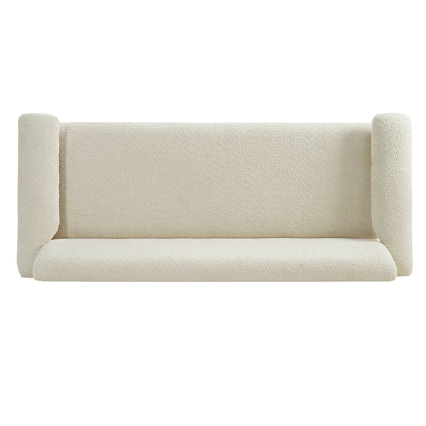 Loveseat Sofa 2 Seater Couch With Armrest Pillows
