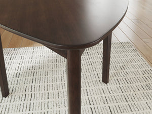 Mallenette - Triangle Dining Room Table - Merlot