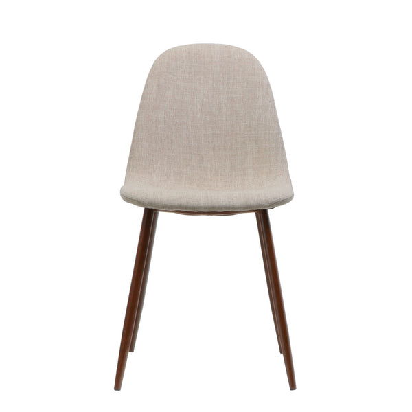 Elegant Dining Chair Set With Fabric