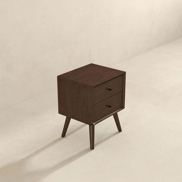 Caroline - Mid-Century Modern Style Night Stand 2 Drawer