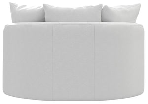 Matty - Round Accent Cuddle Chaise