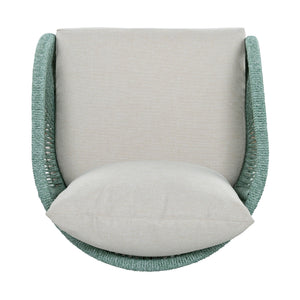 Outdoor Dining Chairs With Cushion (Set of 2)