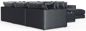 Remington - Modular Sofa And Cocktail Ottoman - Slate