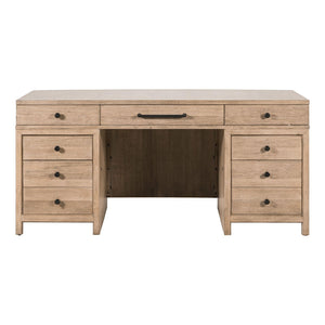 Proximity Place - Jr Executive Desk - Barley Buff