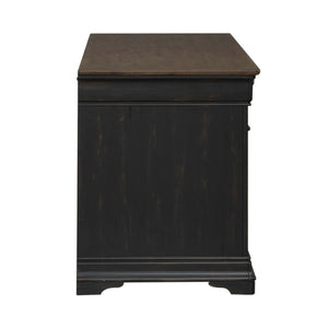 Meritage - Jr Executive Credenza - Aged Charcoal