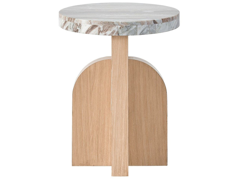 Modern - Riverine Accent Table - Light Brown
