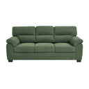 3 Seater Sofa With Padded Armrests And Triangular Leg