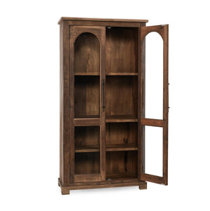 Zion - Reclaimed Wood Tall Cabinet - Natural