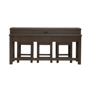 Cascade Falls - 4 Piece Set - Satin Espresso