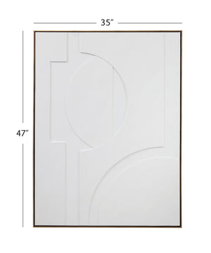 Thelonious Wall Art - White