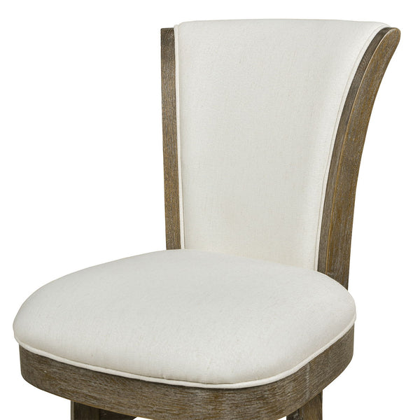 Henry - Armless Swivel Counter Height Bar Stool